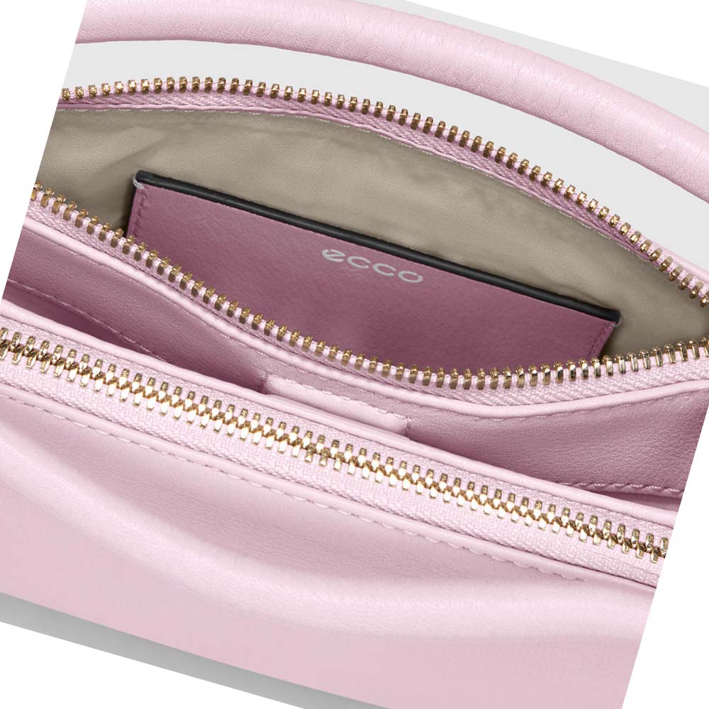 Women's Ecco Contact Crossbody Shoulder Bags Pink | Canada 371YXF